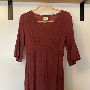 Knox Rose Burgundy Maxi Dress